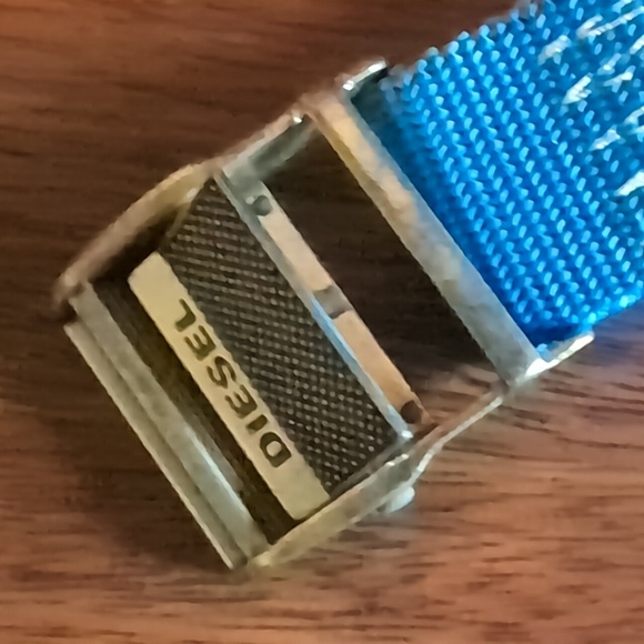 Diesel Vibrant Blue 1NDU5TRY Men's Belt - Picture 4 of 10